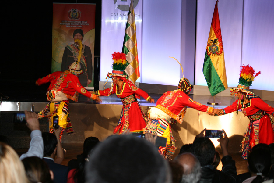 Conmemoración del VII aniversario del Estado Plurinacional