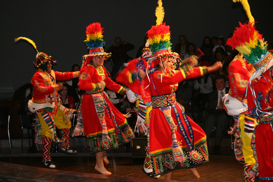 Conmemoración del VII aniversario del Estado Plurinacional