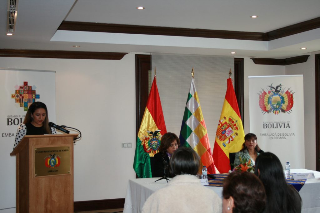 cerebro Corroer meteorito Presentación en la Embajada del libro “Mujer de las mil batallas' –  Embajada de Bolivia en España